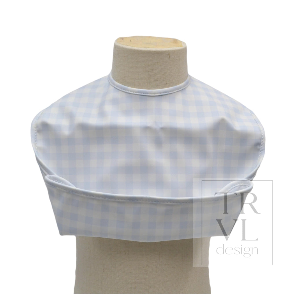 TRVL Best Bib - Pimlico Check Blue