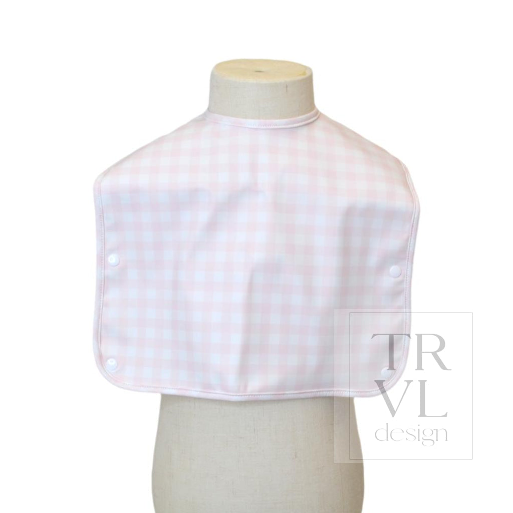 TRVL Best Bib - Pimlico Check Pink