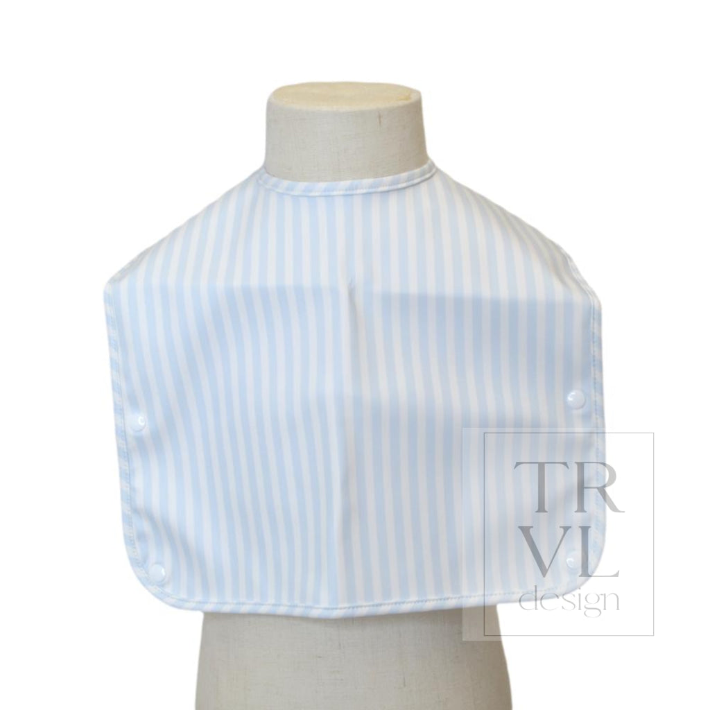 TRVL Best Bib - Pimlico Stripe Blue