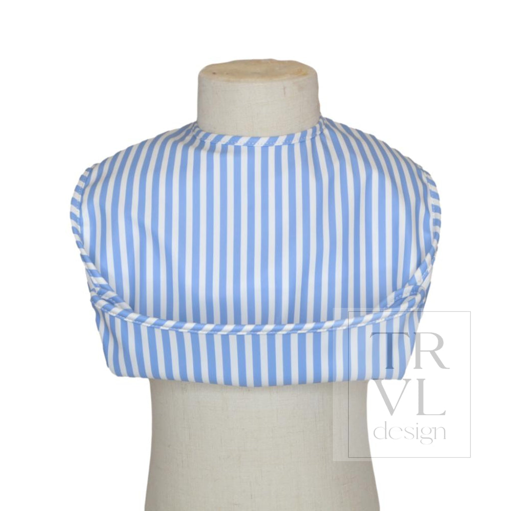 TRVL Best Bib - Pimlico Stripe Chambray