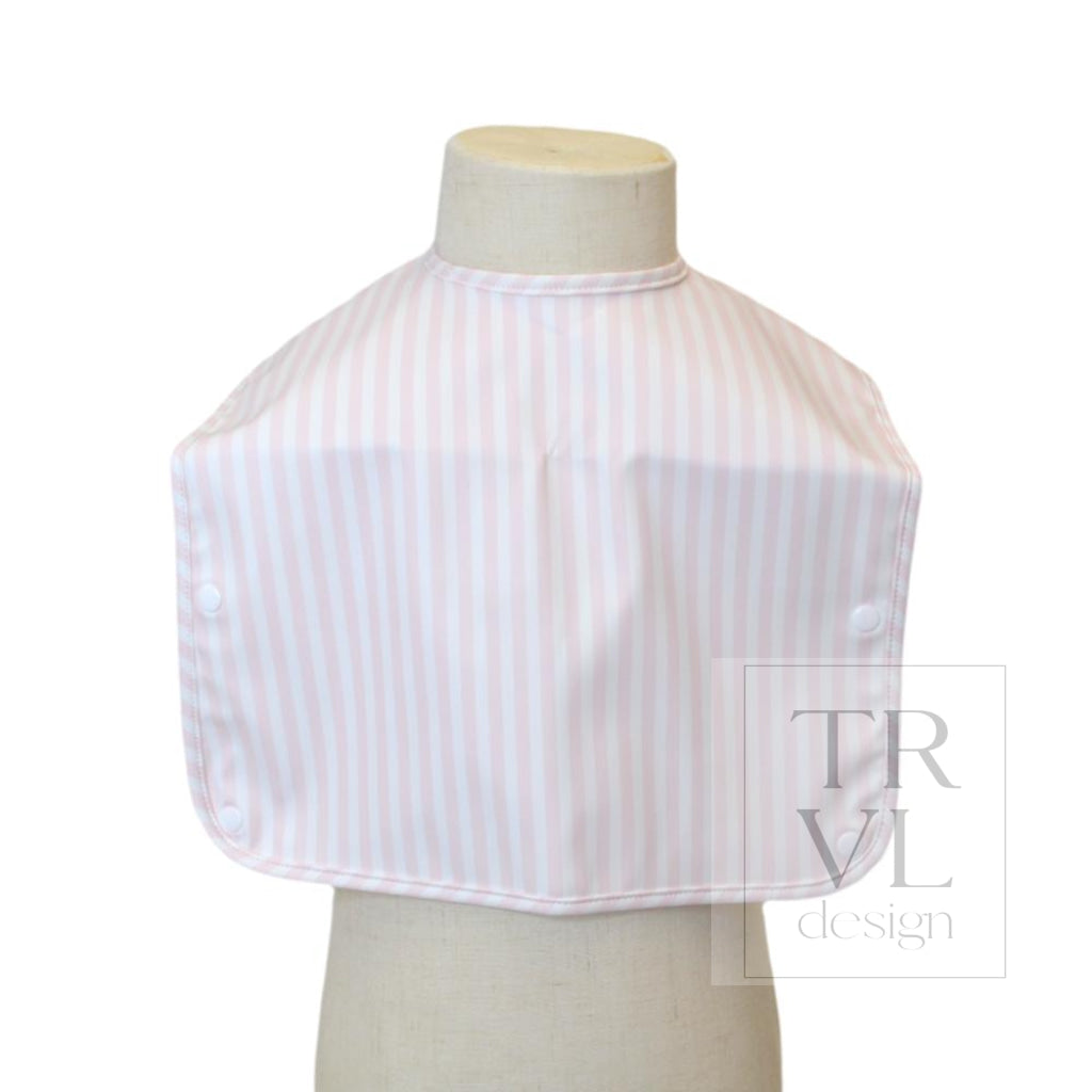 TRVL Best Bib - Pimlico Stripe Pink