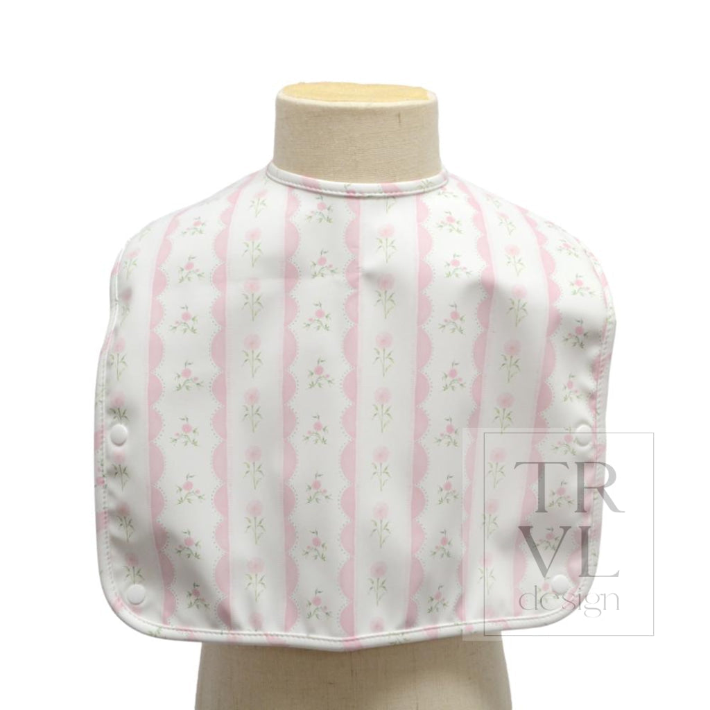 TRVL Best Bib - Ribbon Floral Pink