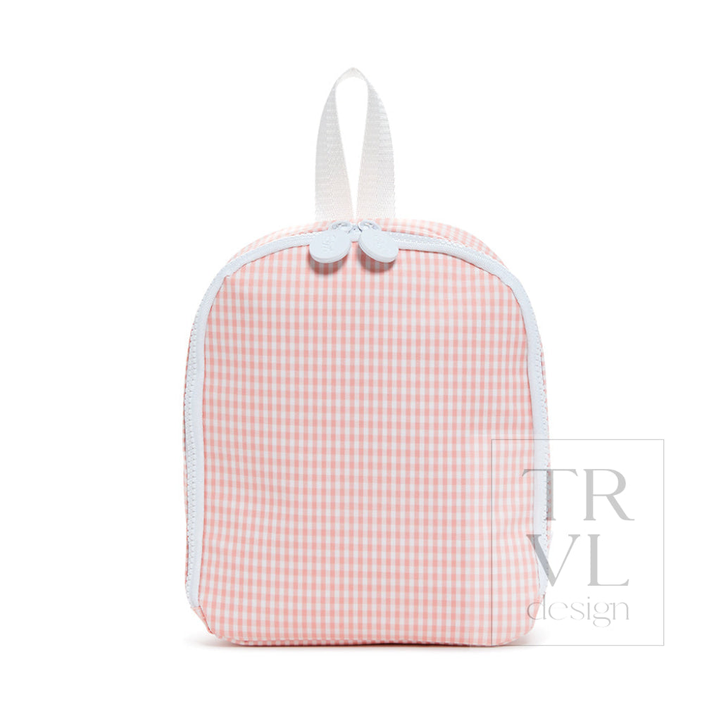 TRVL Bring It Lunch Bag - Gingham Taffy