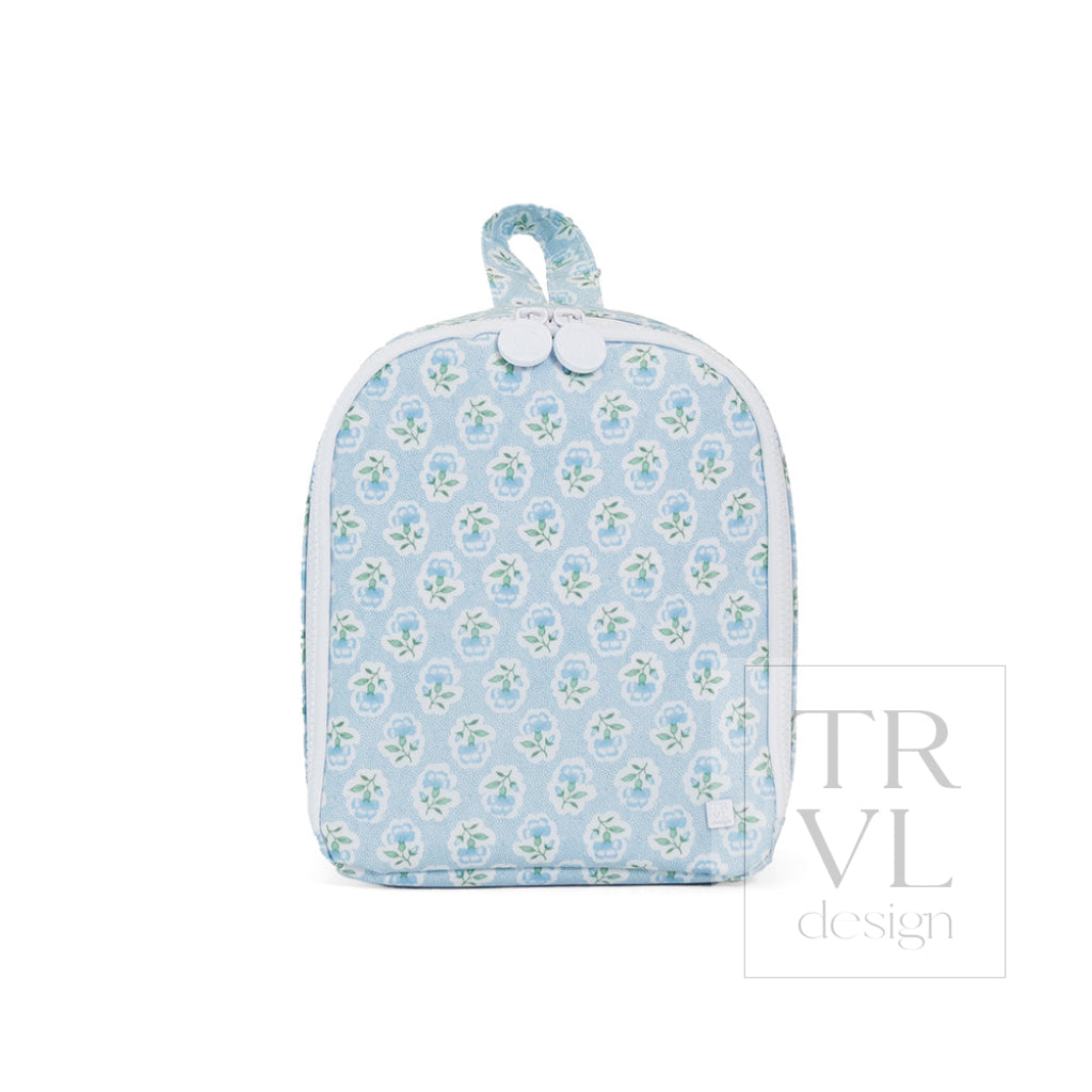 TRVL Bring It Lunch Bag - Petite Fleur Blue