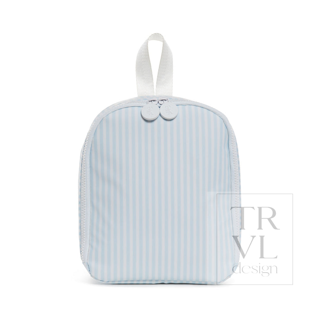 TRVL Bring It Lunch Bag - Pimlico Stripe Blue