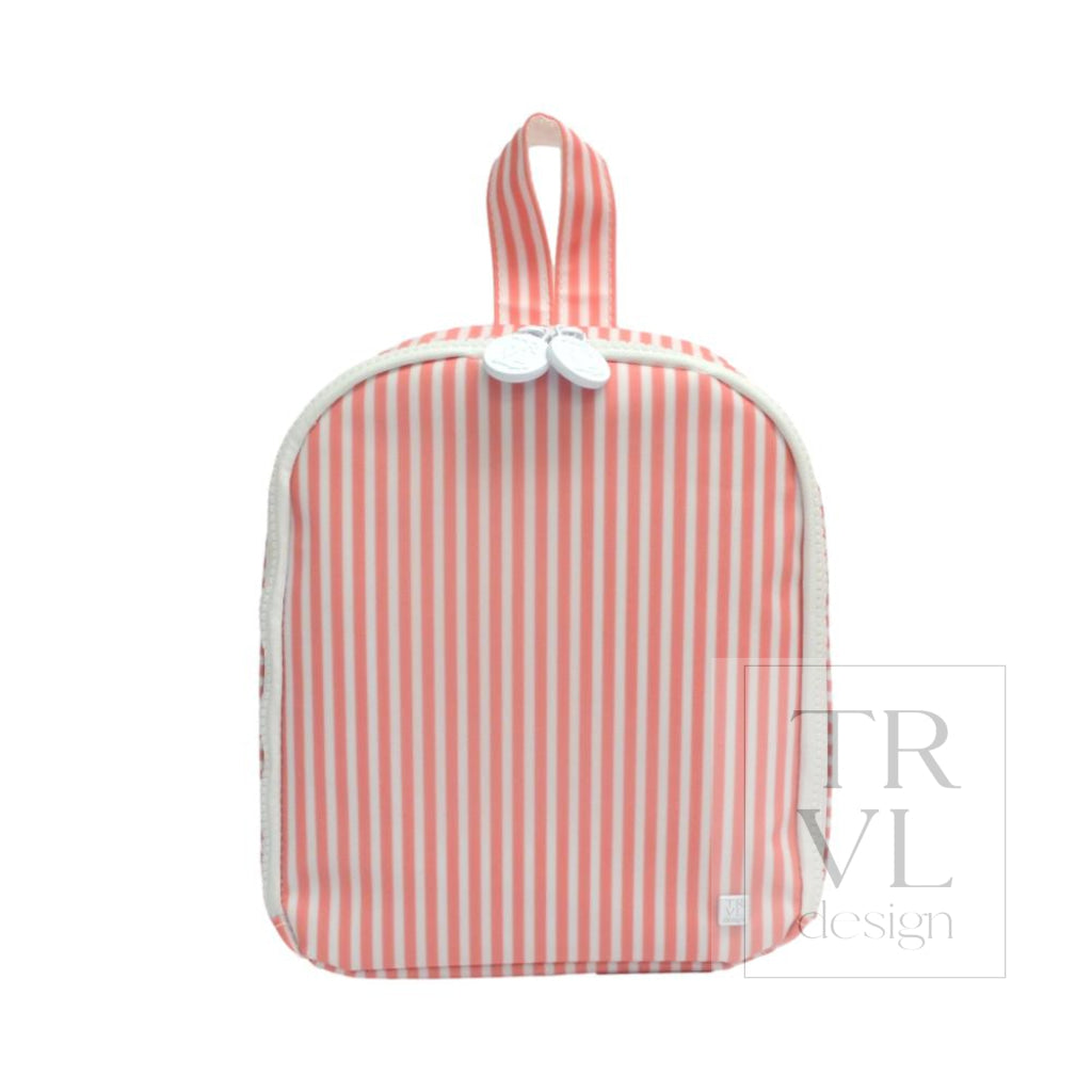 TRVL Bring It Lunch Bag - Pimlico Stripe Dusty Rose