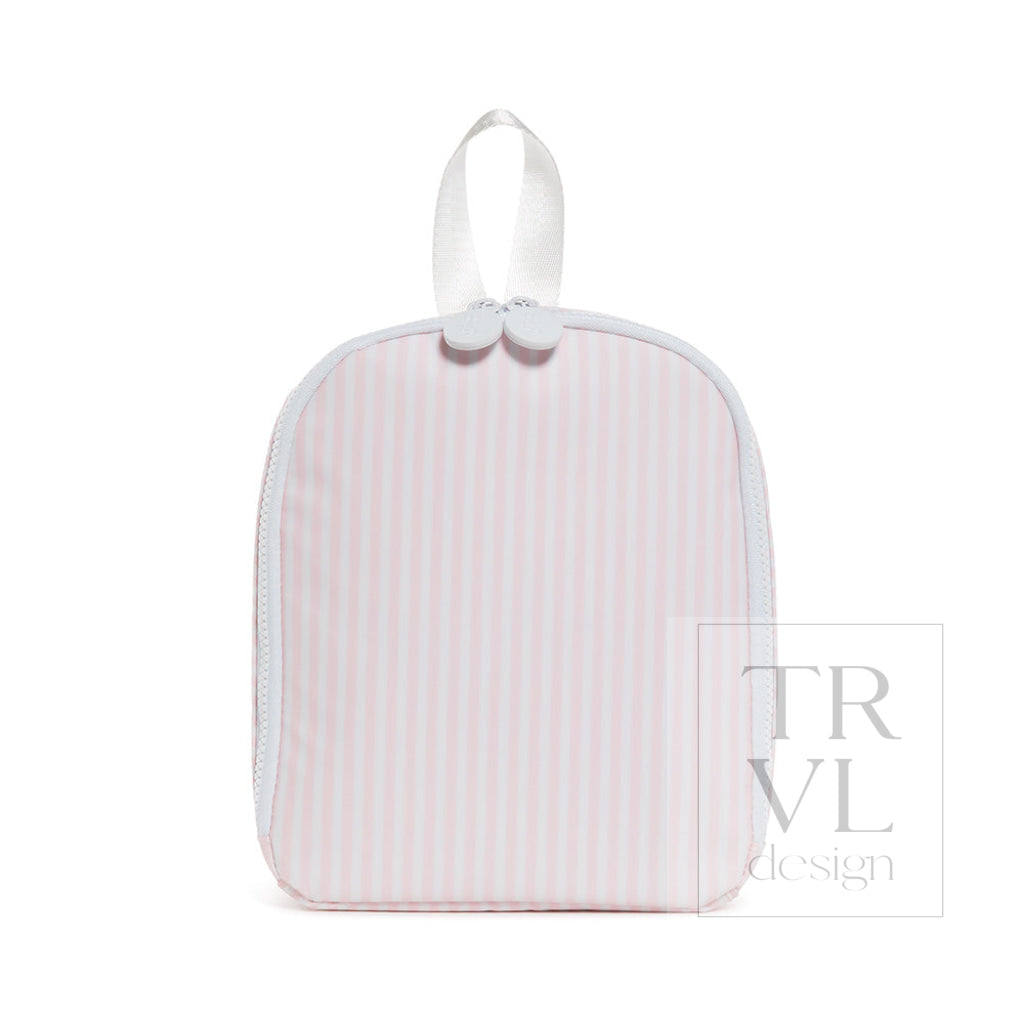 TRVL Bring It Lunch Bag - Pimlico Stripe Pink