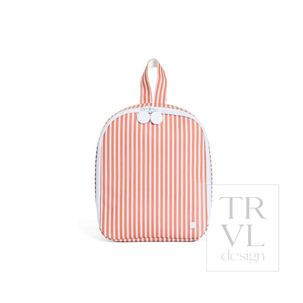 TRVL Bring It Lunch Bag - Pimlico Stripe Rust