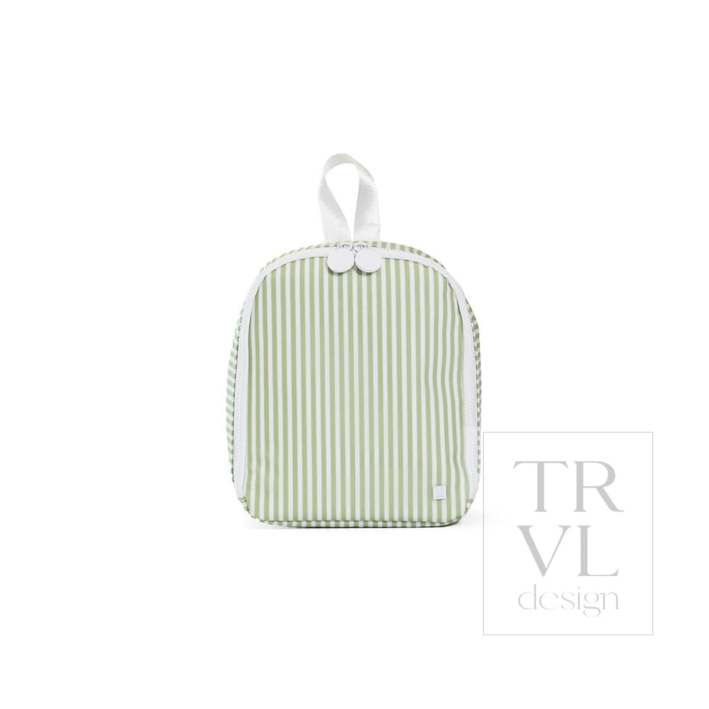 TRVL Bring It Lunch Bag - Pimlico Stripe Sage