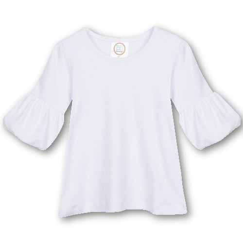 Girl's 3/4 Bubble Sleeve Tunic