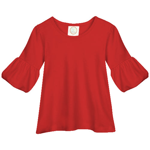 Girl's 3/4 Bubble Sleeve Tunic