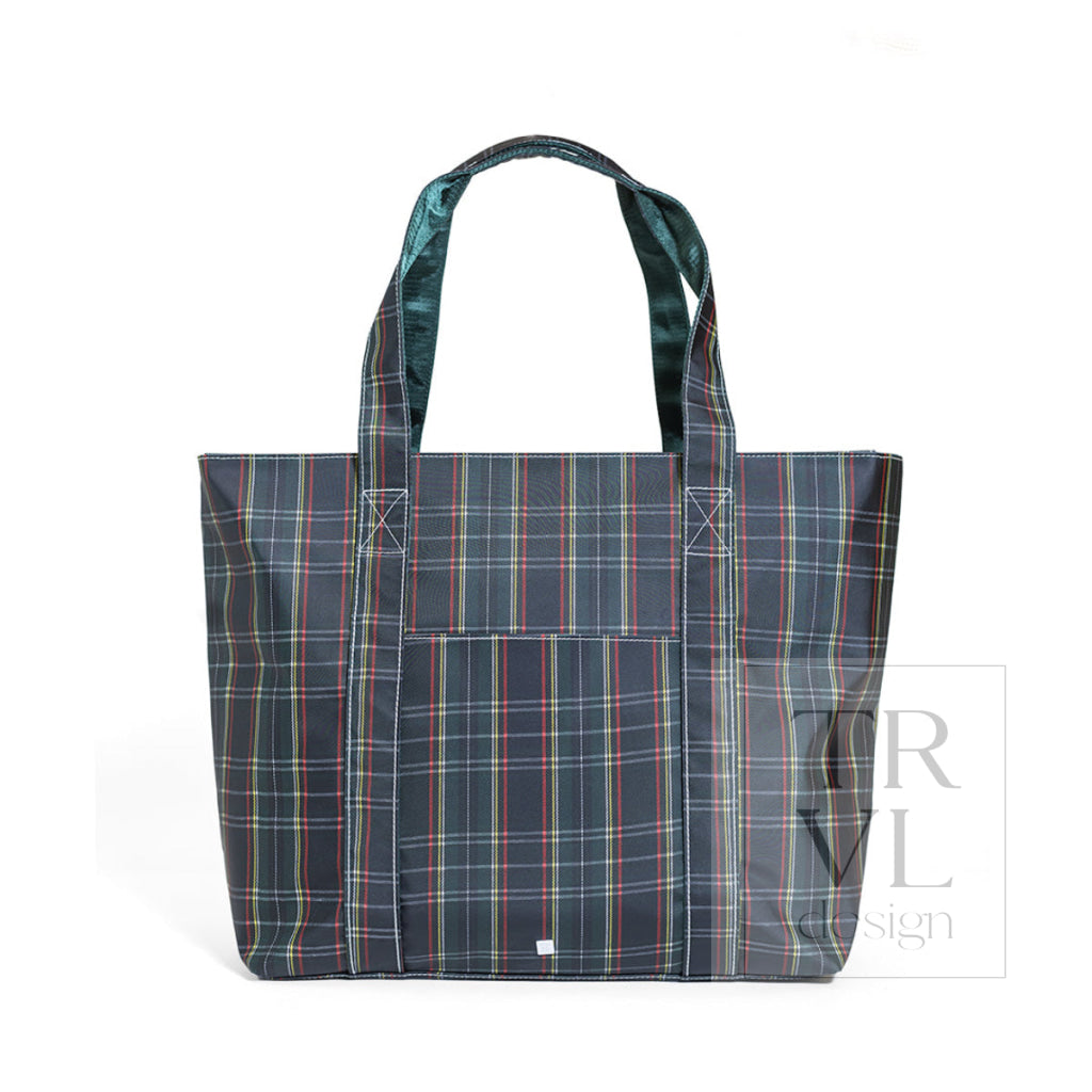 TRVL Jumbo Tote - Cambridge Plaid