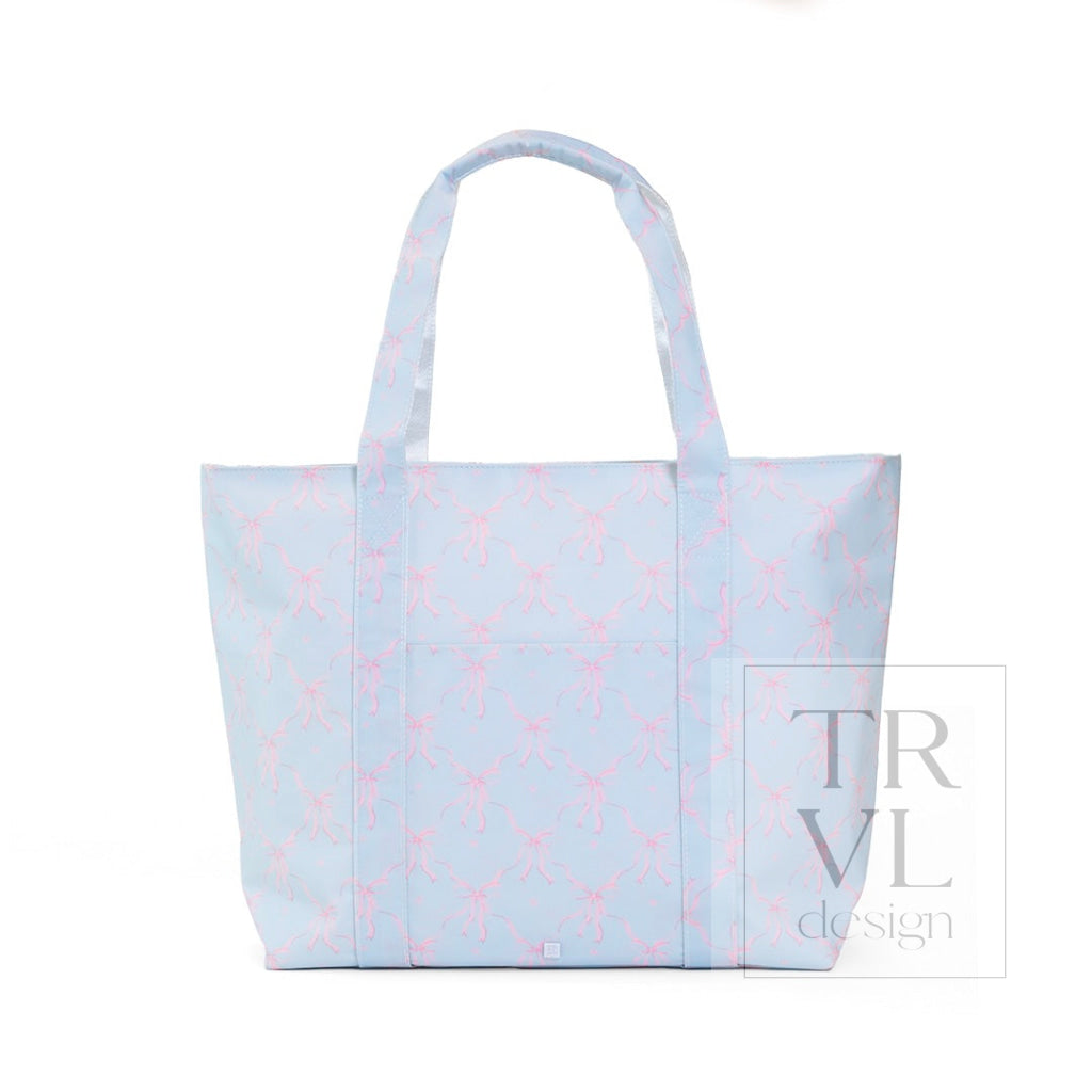 TRVL Jumbo Tote - Eloise Bow