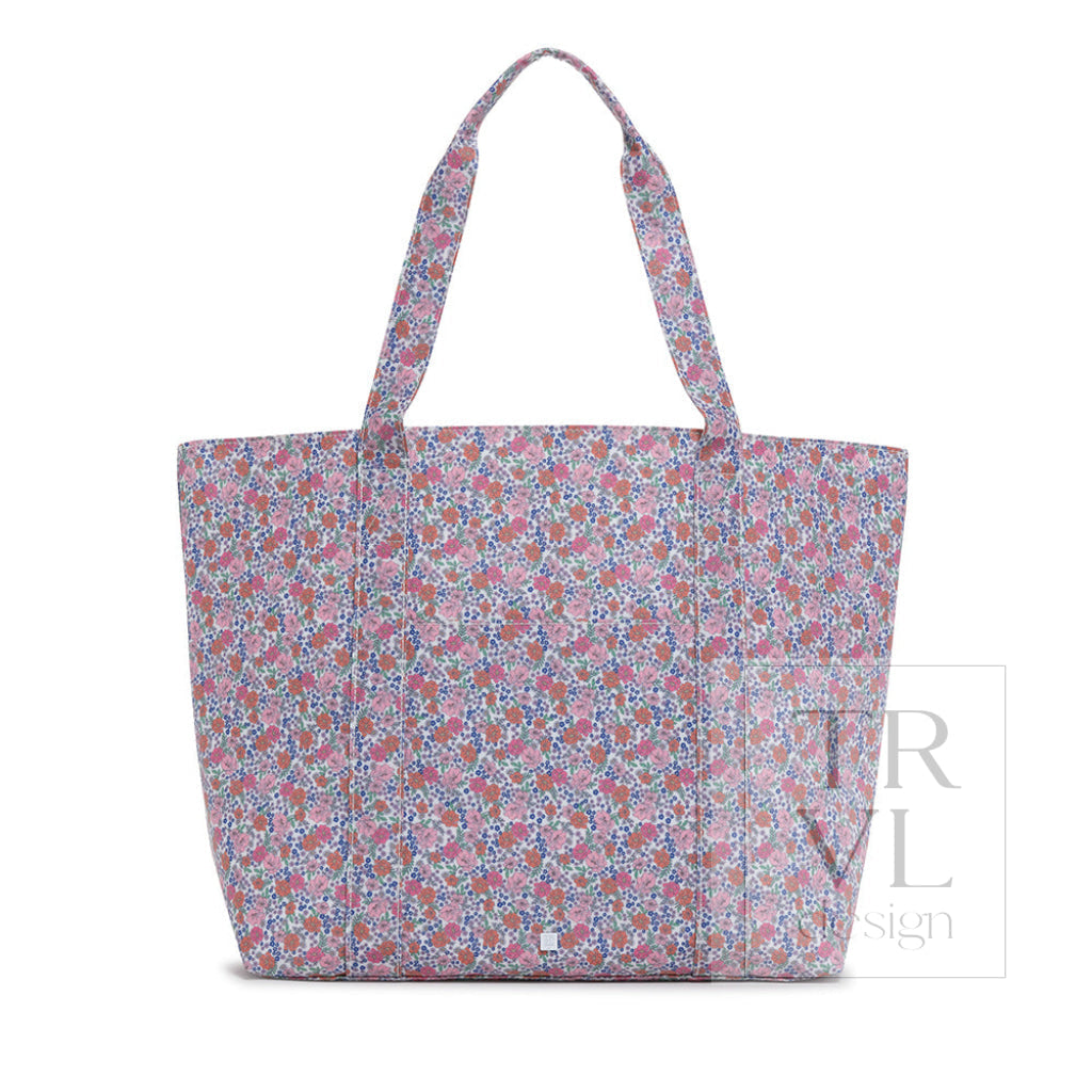TRVL Jumbo Tote - Garden Floral
