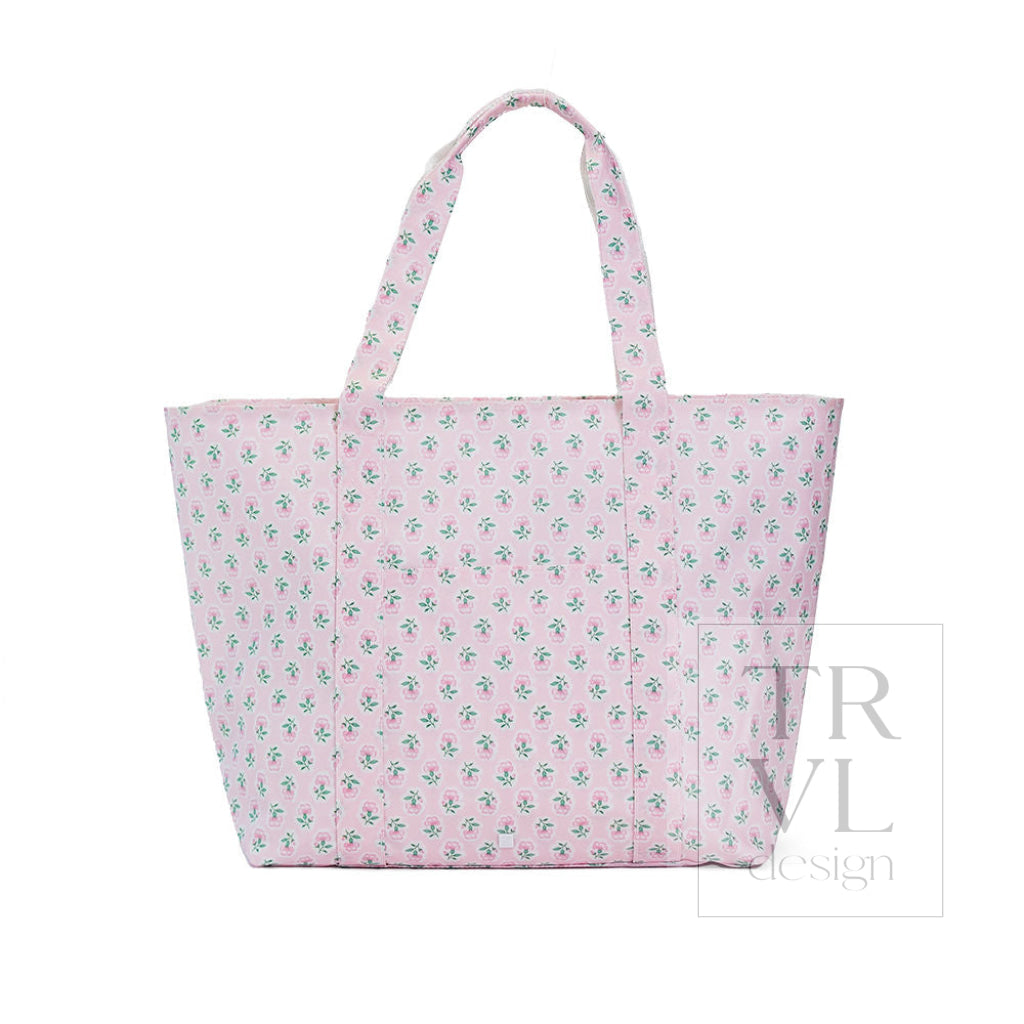 TRVL Jumbo Tote - Petite Fleur Pink