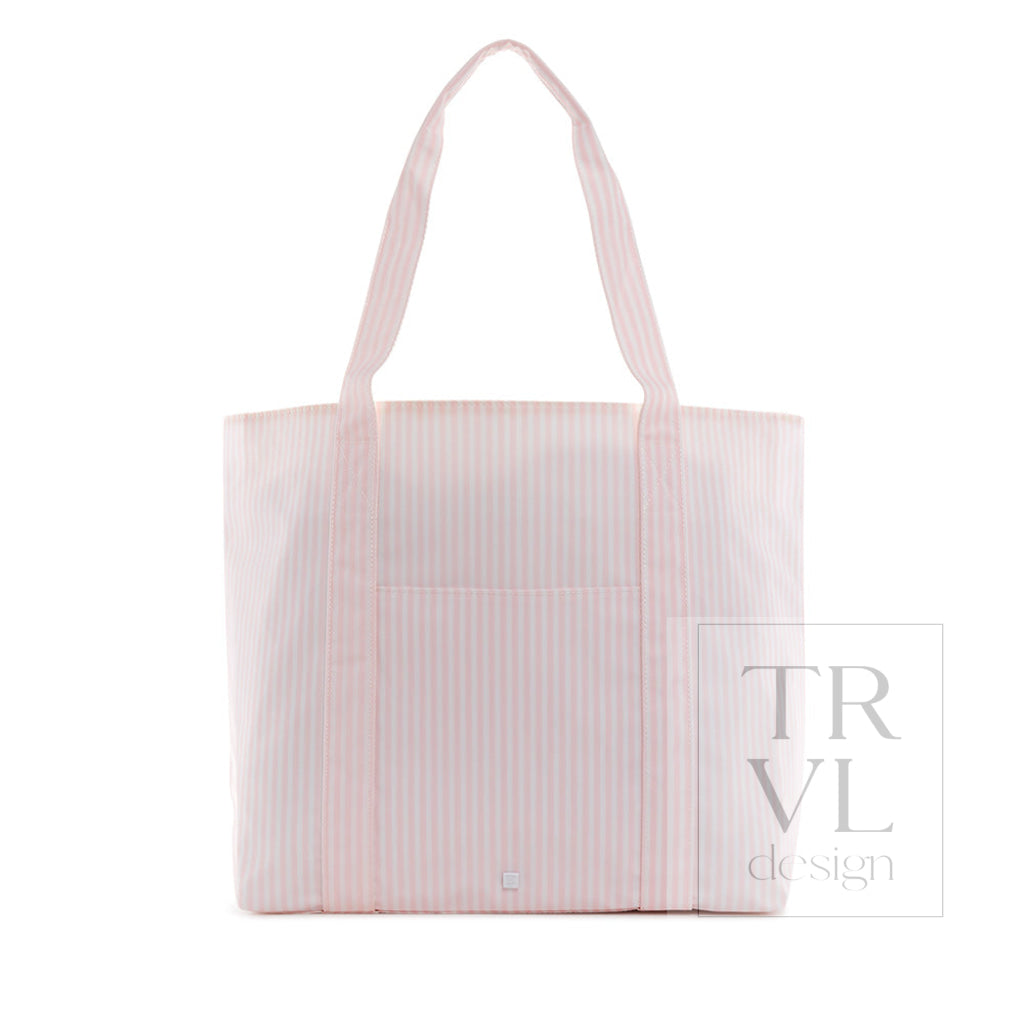 TRVL Jumbo Tote - Pimlico Stripe Pink