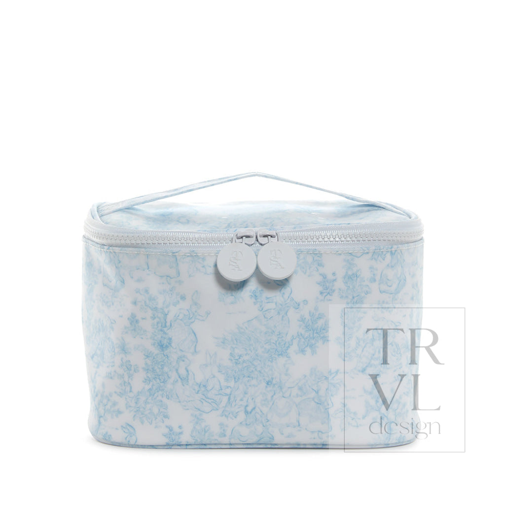 TRVL Kit Case - Bunny Toile Blue