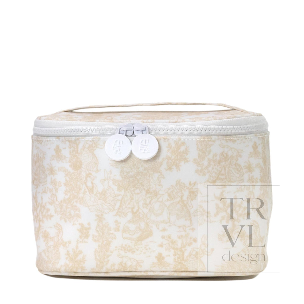 TRVL Kit Case - Bunny Toile Sand