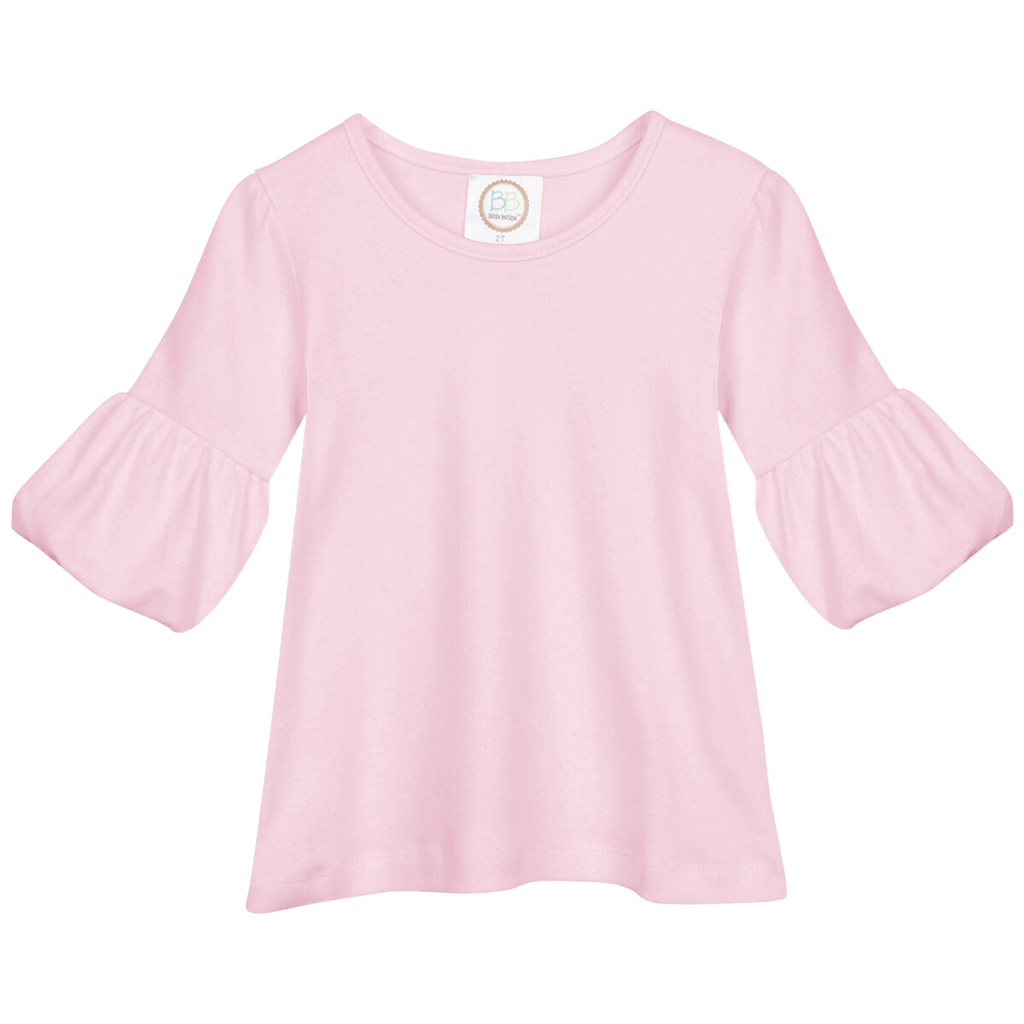 Girl's 3/4 Bubble Sleeve Tunic