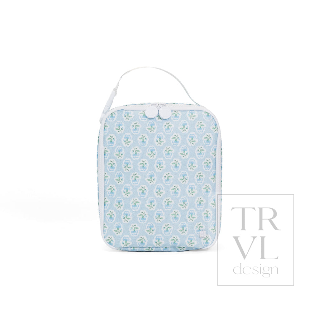 TRVL Lunch Box - Petite Fleur Blue