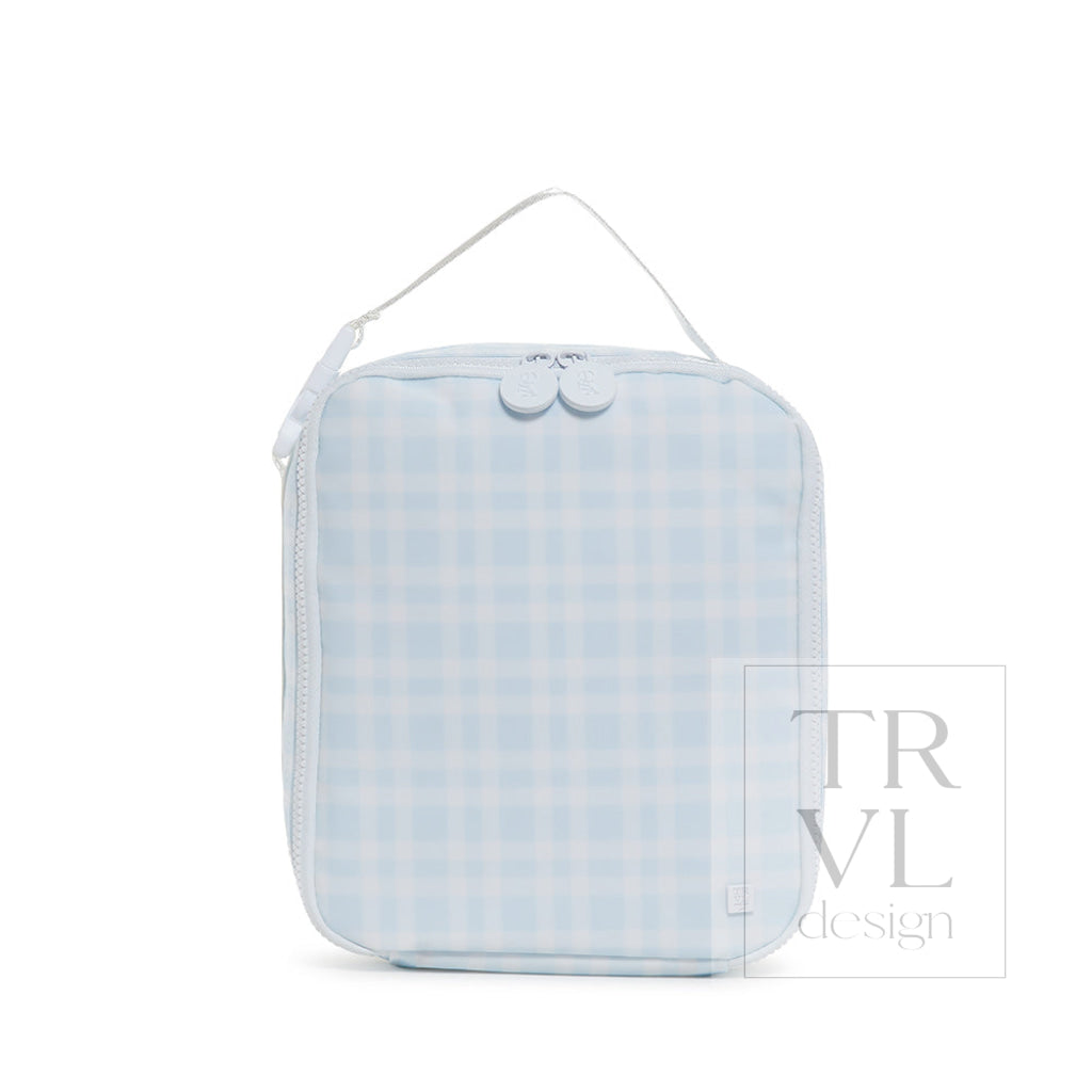 TRVL Lunch Box - Pimlico Plaid Blue