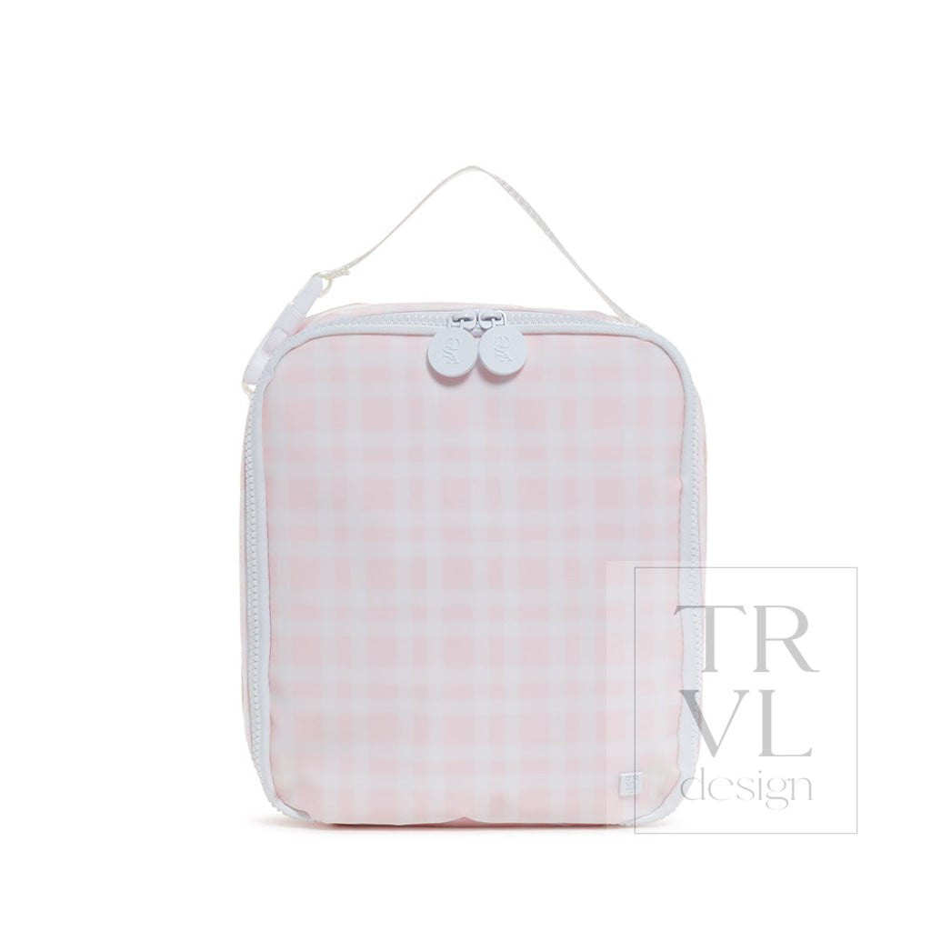 TRVL Lunch Box - Pimlico Plaid Pink