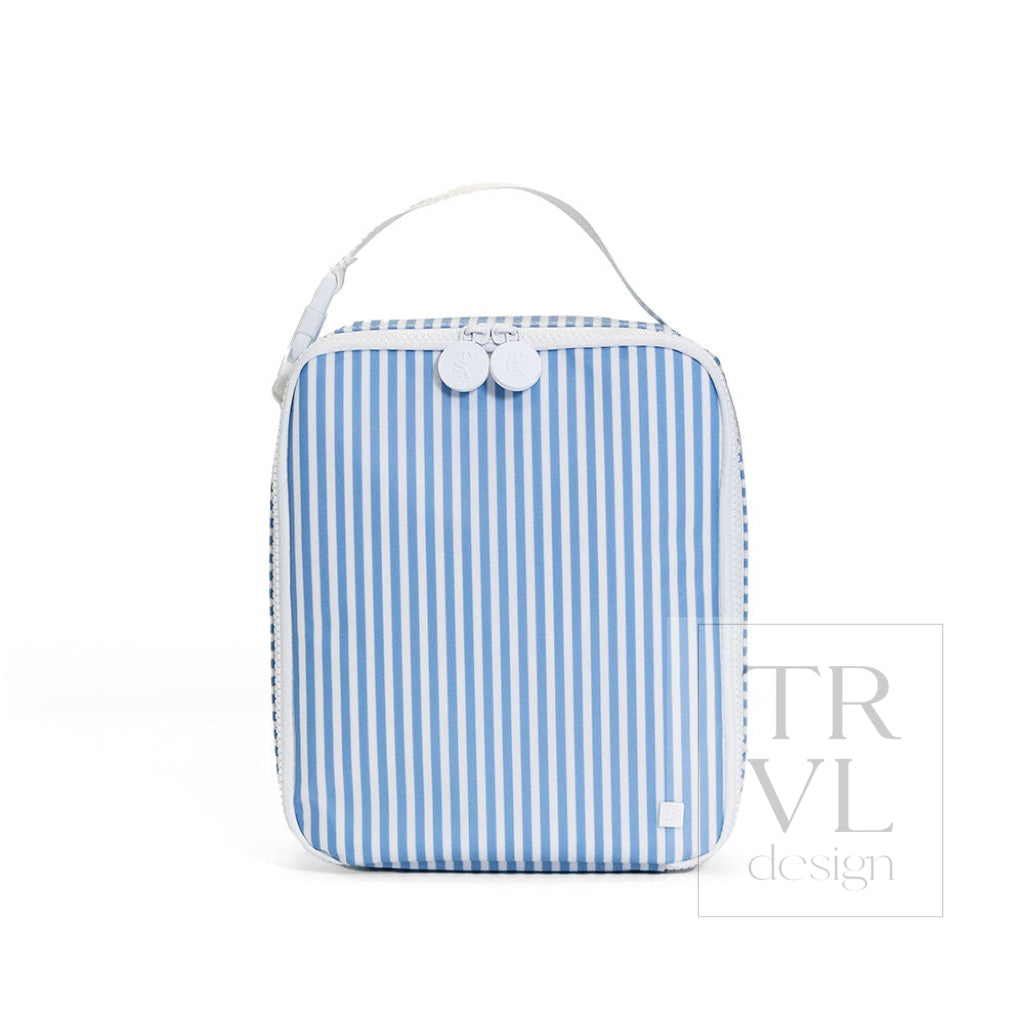 TRVL Lunch Box - Pimlico Stripe Chambray