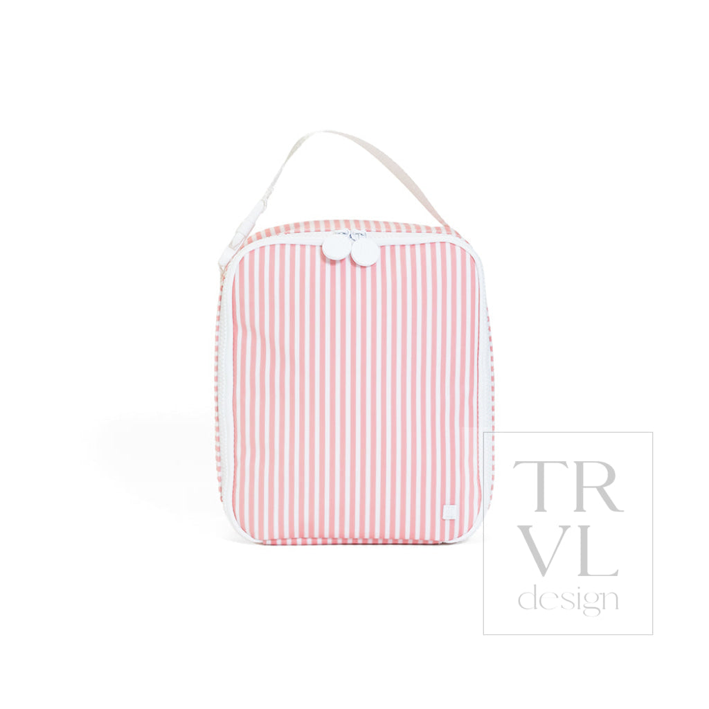TRVL Lunch Box - Pimlico Stripe Dusty Rose