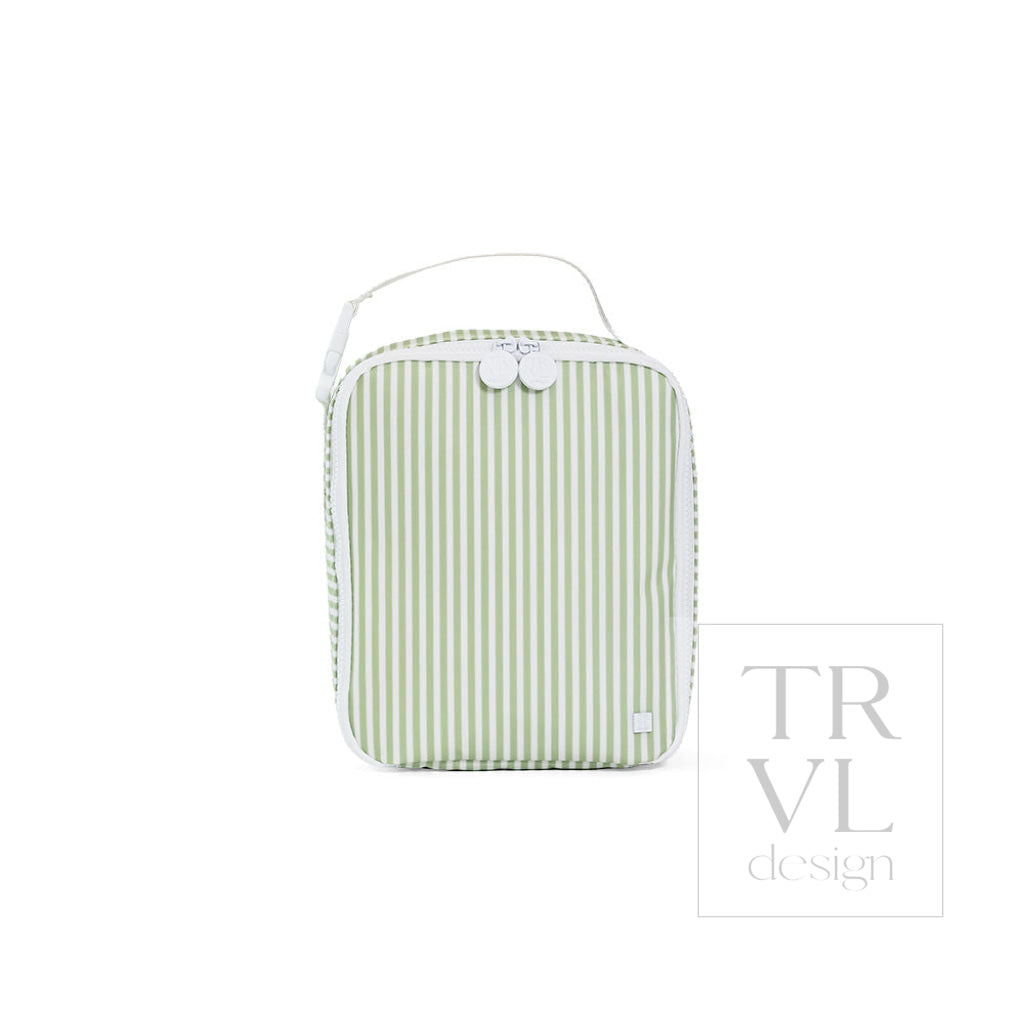 TRVL Lunch Box - Pimlico Stripe Sage