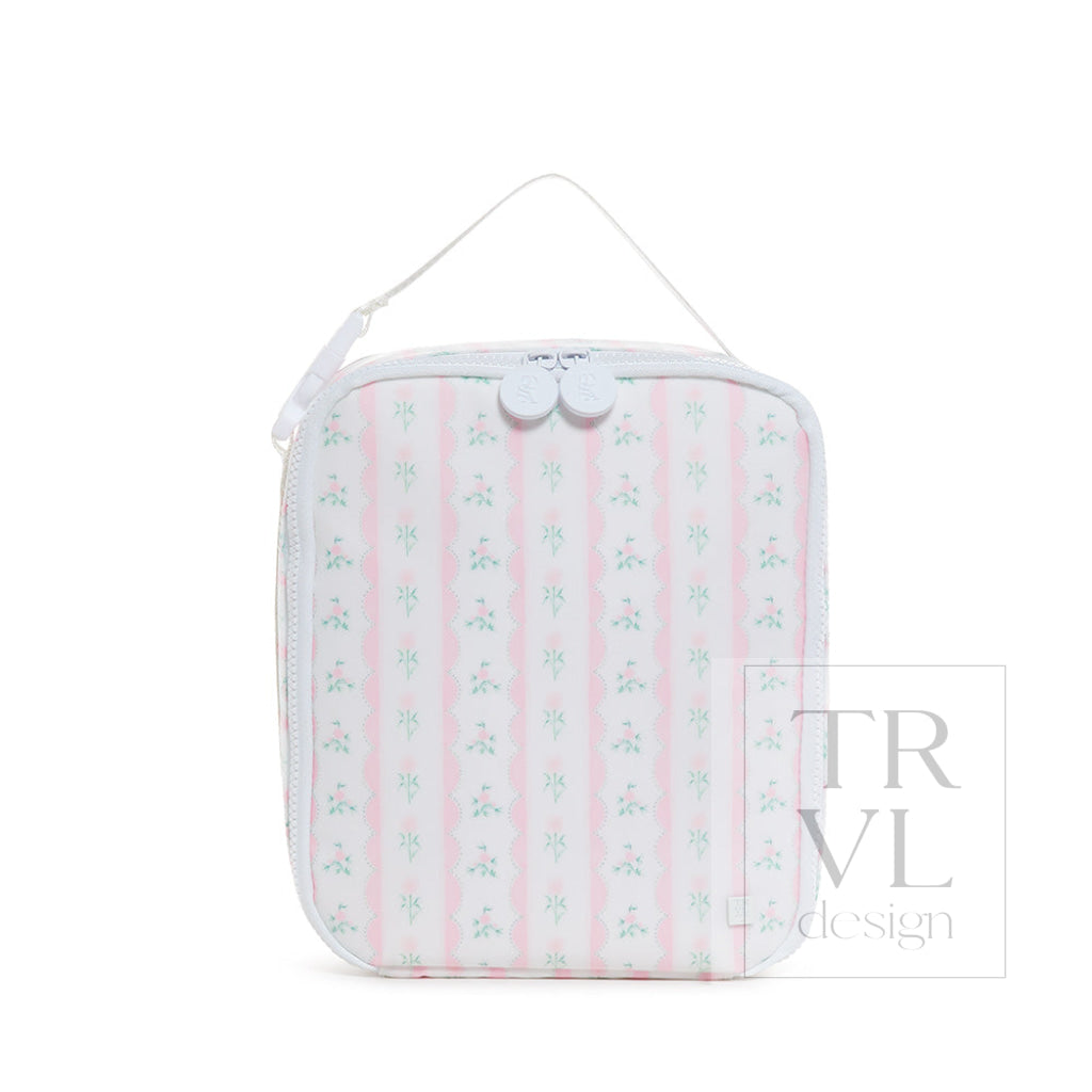 TRVL Lunch Box - Ribbon Floral Pink