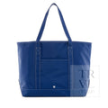 TRVL Coated Canvas Maxi Tote - Blue Bell