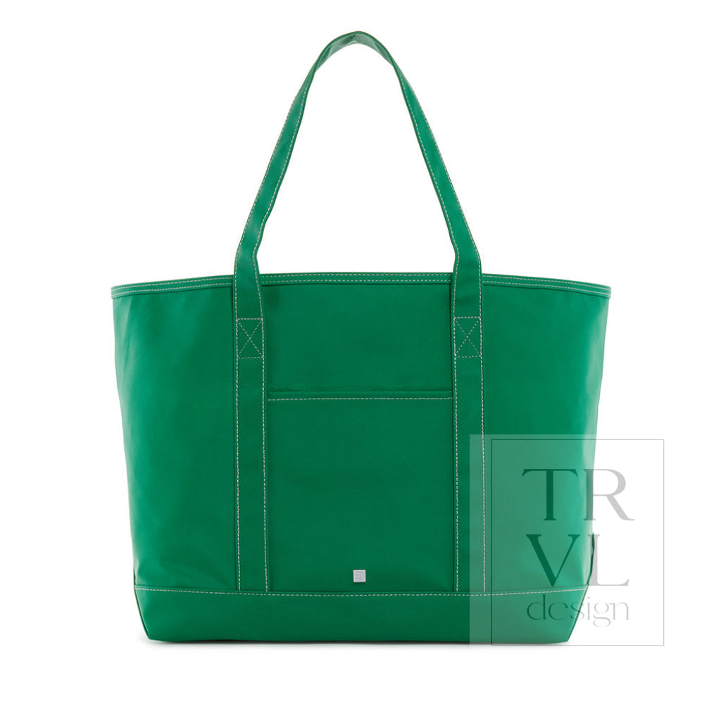 Signal Flag Maxi Tote - Kelly Green