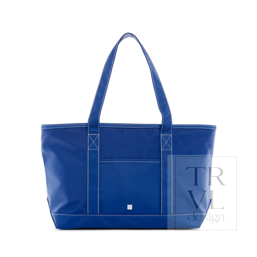TRVL Signal Flag Medium Tote - Blue Bell
