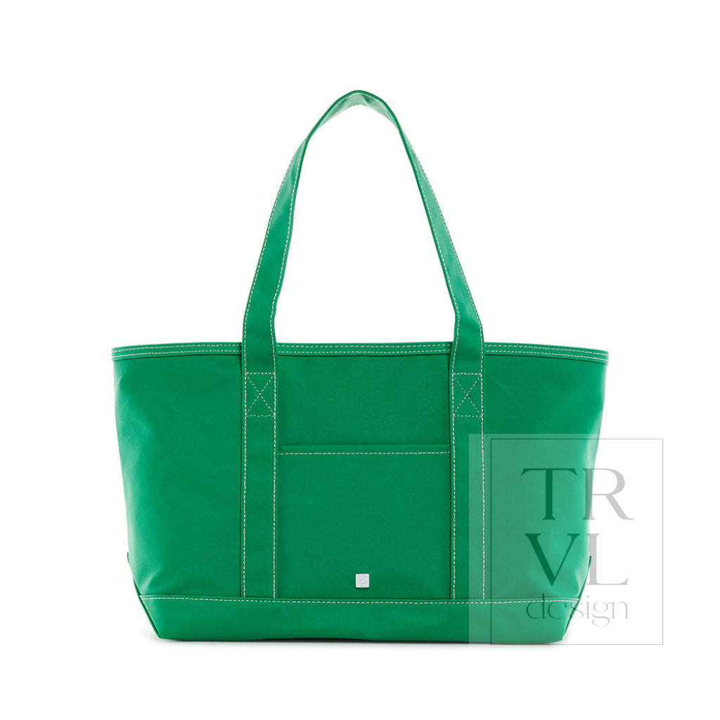 Signal Flag Medium Tote - Kelley Green