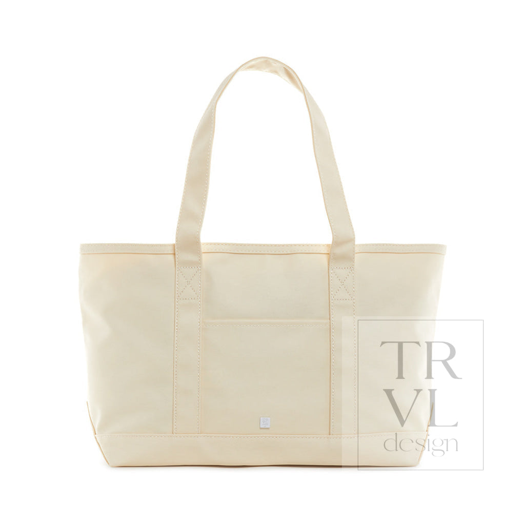 Signal Flag Medium Tote - Natural