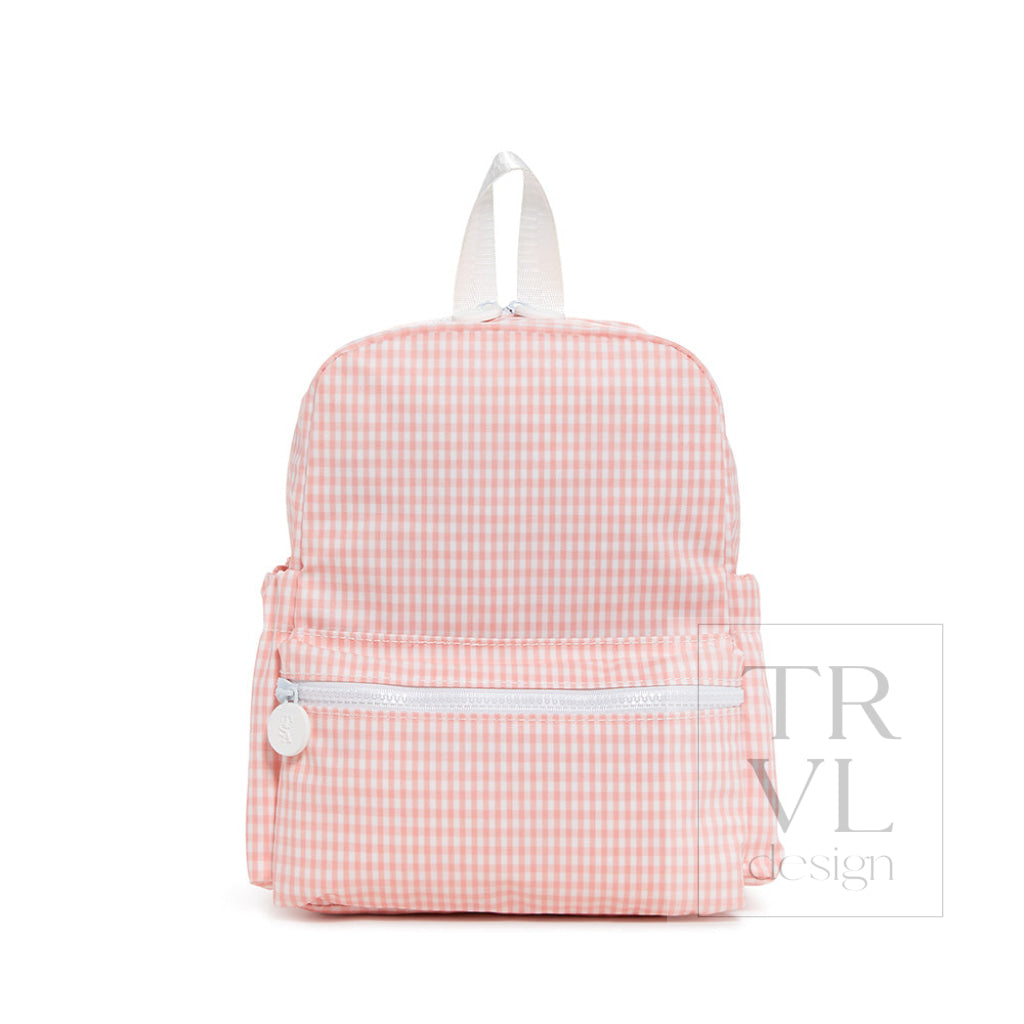 TRVL Mini Backpack - Gingham Taffy
