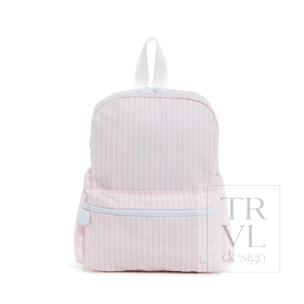 TRVL Mini Backpack - Pimlico Stripe Pink