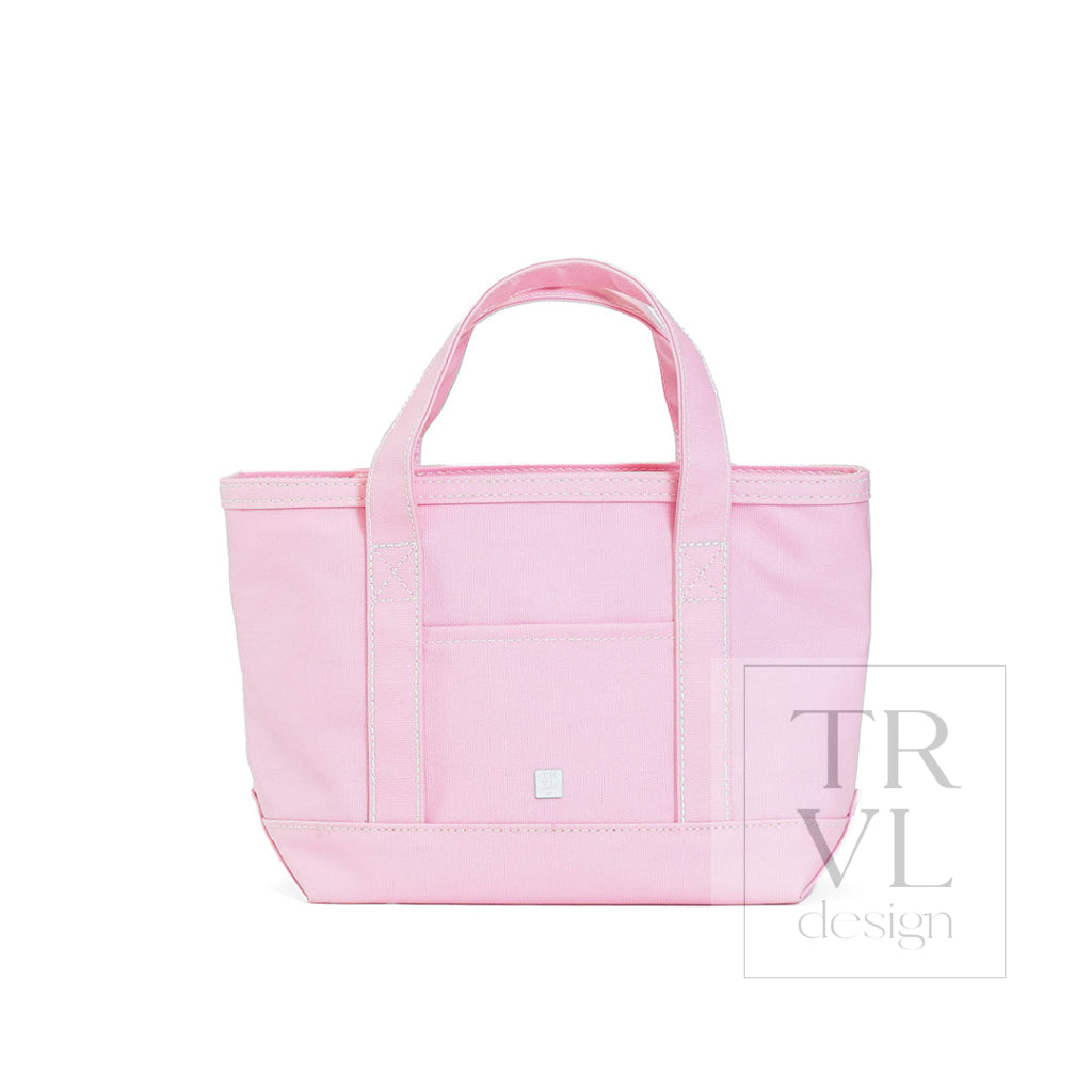 TRVL Coated Canvas Mini Tote - Peony