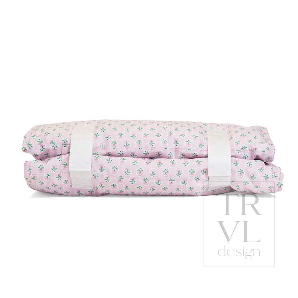 TRVL Nap Mat - Petite Fleur Pink