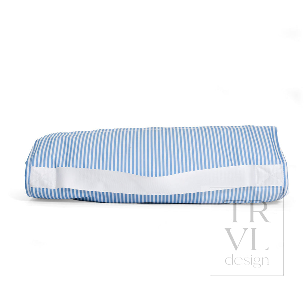 TRVL Nap Mat - Pimlico Stripe Chambray