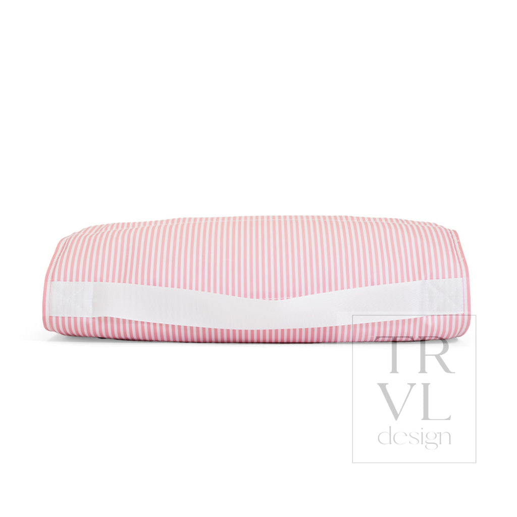 TRVL Nap Mat - Pimlico Stripe Dusty Rose