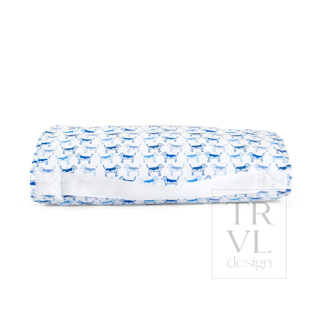 TRVL Nap Mat - Puppy Love Blue