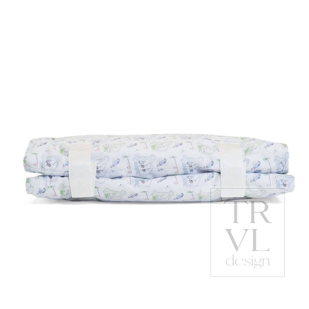 TRVL Nap Mat - Putt Putt Blue