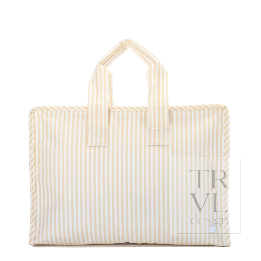 TRVL Overnite Tote - Pimlico Stripe Sand