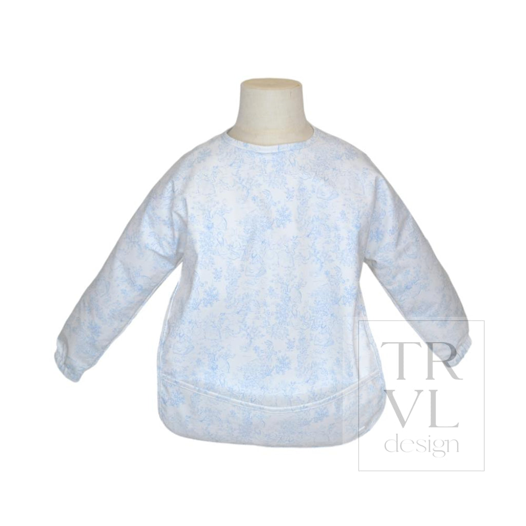 TRVL Perfect Smock Large - Bunny Toile Blue