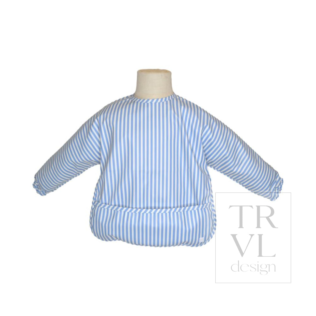 TRVL Perfect Smock Large - Pimlico Stripe Chambray