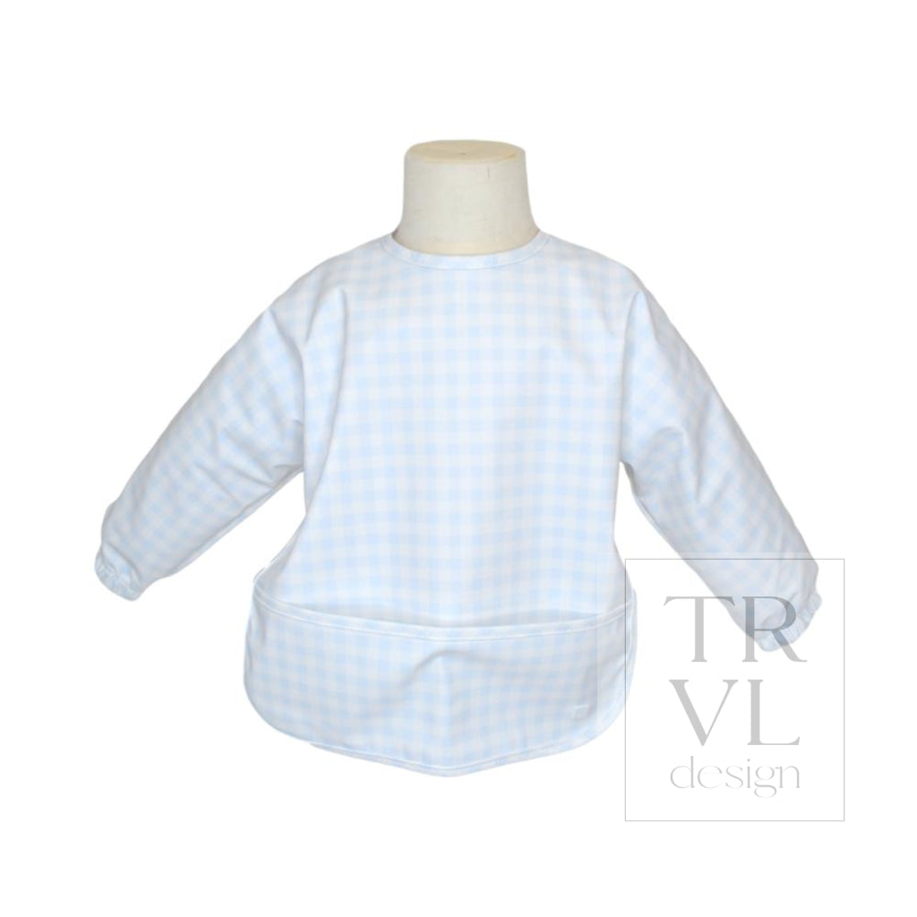 TRVL Perfect Smock Small - Pimlico Check Blue