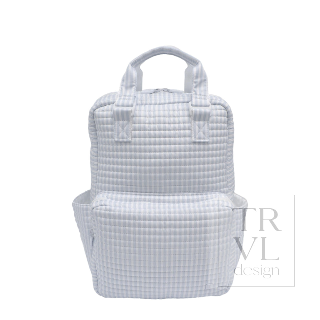 TRVL All You Need Diaper Bag - Pimlico Stripe Blue