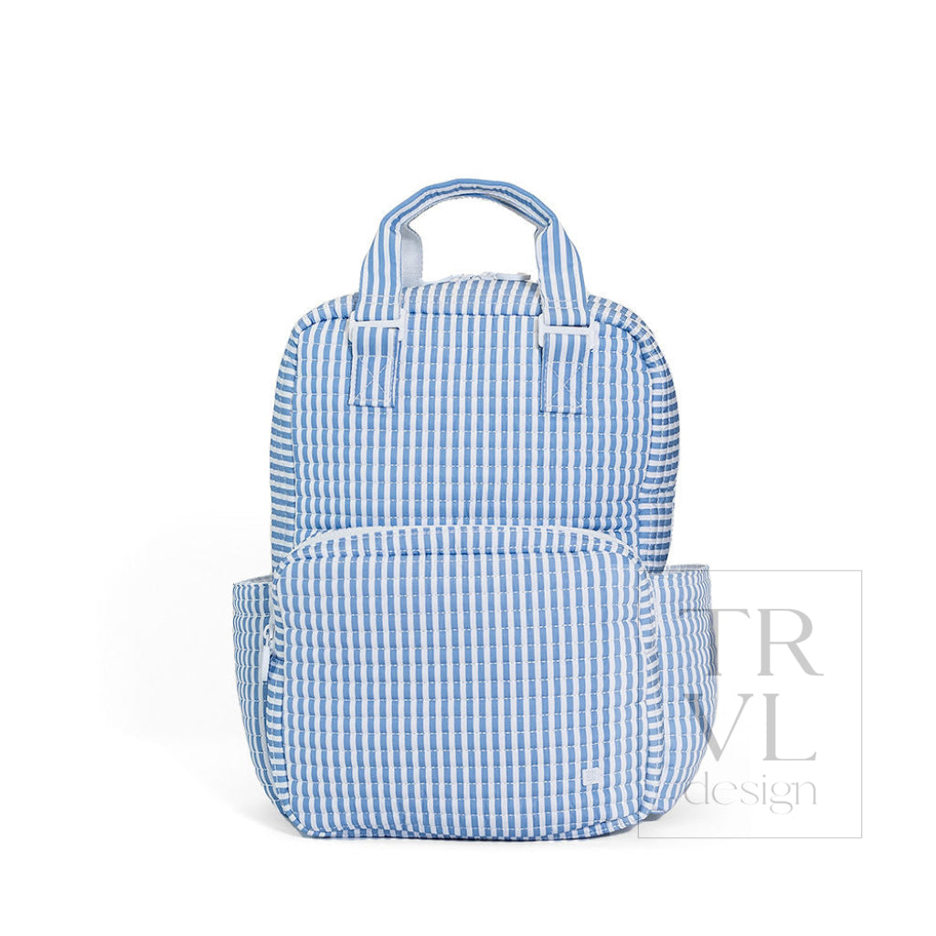 TRVL All You Need Diaper Bag - Pimlico Stripe Chambray