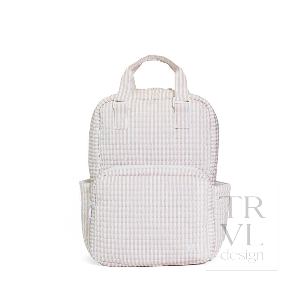 TRVL All You Need Diaper Bag - Pimlico Stripe Sand